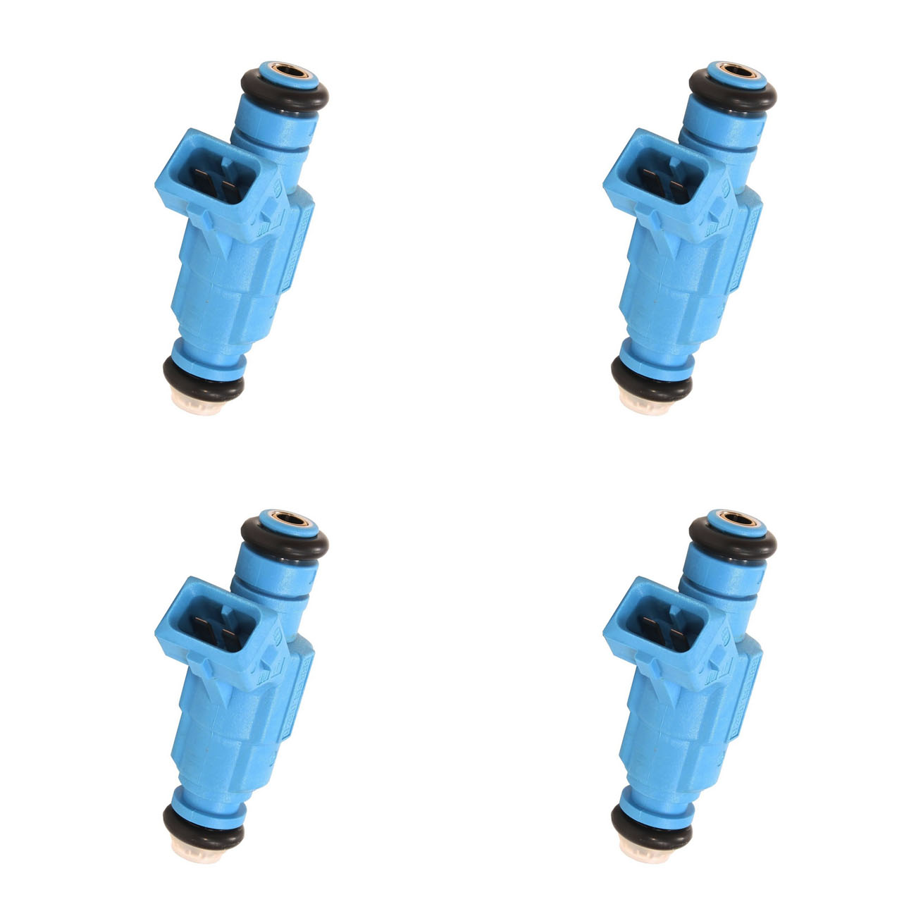 Kit 4 Inyectores Ford Ecosport Courrier 1.6 8v Rocam
